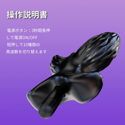 内部震動アナル拡張器 D画像5