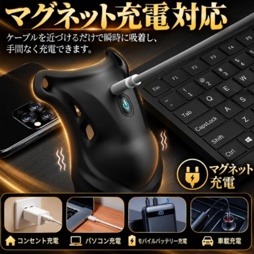 オトコのリモバイ貞操帯風 ウェアラブル振動器画像6