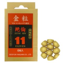 絶倫11(イレブン)金粒 6粒入