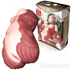 3つの素材を融合させて一体化したオナホ　極彩MONSTER アルラウネ