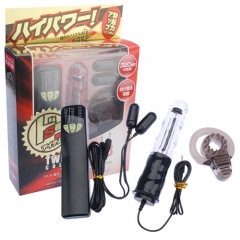 アタッチメントでバイブにもリングローターにもなる！ ドリーミィー ツインターボコレクションB
