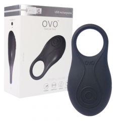 OVO オヴォ A2 リチャージブル バイブリング ブラック