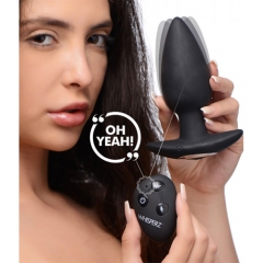 音声入力モードを搭載した電動アナルプラグ Voice Activated 10X Vibrating Butt Plug with Remote control