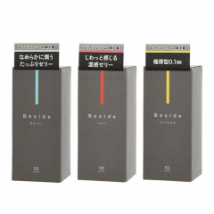 Beside コンドーム モイスト ホット ストロング