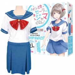 パイル地セーラーパジャマ おとこの娘用