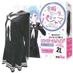 冬服セーラーパジャマ おとこの娘用