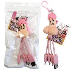 ナンデモ充電くん ち〇こ 充電ケーブル