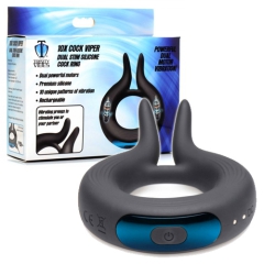 10X Cock Viper Dual Stim Silicone Cock Ring