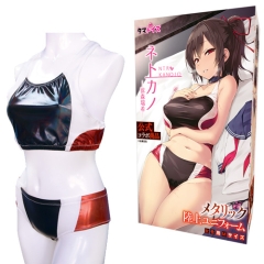 ネトカノ メタリック陸上ユニフォーム 女性用Mサイズ おとこの娘用2Lサイズ