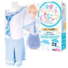 冷感セーラーパジャマ おとこの娘用