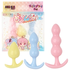 アナルプラグ3サイズセット どりんくみー わたしを飲みほして