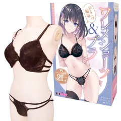 ワレメショーツ&ブラ おとこの娘用