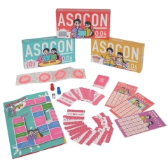 あそぶ前戯ゲーム付きコンドーム ASOCON あそコン 4個入り 3種