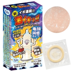 イボ連続！激イキッ！亀頭鈍感タイプ 10個入り