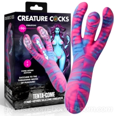 Tenta-Come Come-Hither Tentacle Silicone Vibrator テンタクルシリコンバイブ