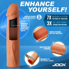 Enhancers Vibrating Penis Extension Remote