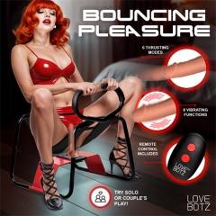 ピストンバイブディルド付きベンチ Bangin Bench With Thrusting ＆ Vibrating Dildo