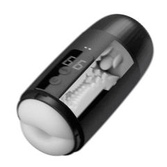 舌舐め刺激 9段階振動 貫通非貫通切替式 ロング構造 電動オナホ