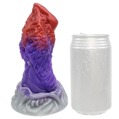 黒蝕竜 MAGARA ディルド アナルプラグ 竜鱗赤紫 Mサイズ