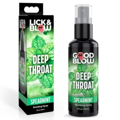 オーラルプレイ時の嗚咽を低減 ディープスロート ミントスプレー