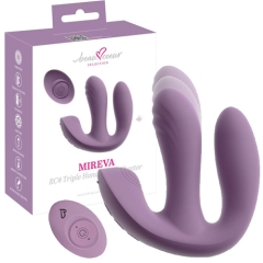 悶絶3点責め MIREVA トリプルハンズフリーバイブ RC