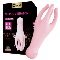 全身の性感帯を探る 指マッサージャー こねくる4指バイブ