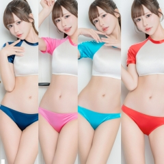 サテンライクスーパーストレッチマイクロ丈ローライズブルマ体操服