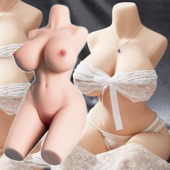 等身大リアルオナホール 巨乳 可動式骨格内蔵 2穴 TPE 超重量17kg 