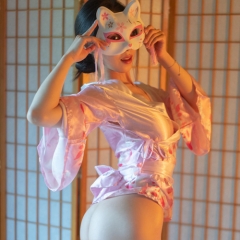 夢幻遊郭 桜満開 超マイクロ着物