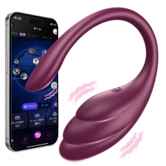 カップル対応 ウェアラブルローター パワフル振動 APP遠隔操作 9モード IPX6防水 静音 ソフトシリコン