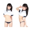【エロスク】下乳体操服&ブルマセット