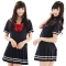 純情ダブルラインセーラー服