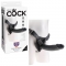 King Cock Strap-on Harness Cock キングコックブラック (ディルド付き) 
