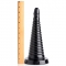 Giant Ribbed Anal Cone リブ付きアナルコーン 