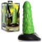 Radioactive Scaly Reptile Thick Silicone Dildo