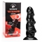 All Black Steroid Anal Dildo Shuttlecock 25.5×7.3cm