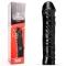All Black Steroid Anal Dildo Home Stretch 50.5×9.6cm