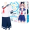 半袖セーラーパジャマ おとこの娘用 ひんやりCOOL