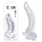 King Cock Clear strapon compatible Cock with Balls