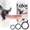 King Cock Strap on Harness with 9インチ Cock