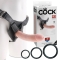 King Cock Strap on Harness with 8インチ Cock