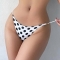 水玉ハイレグ Ｔバック