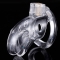 【男性用貞操具】Shark Cage Chastity Cage Clear