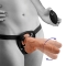 10X Groove Harness W Vibrating ＆ Rotating Dildo